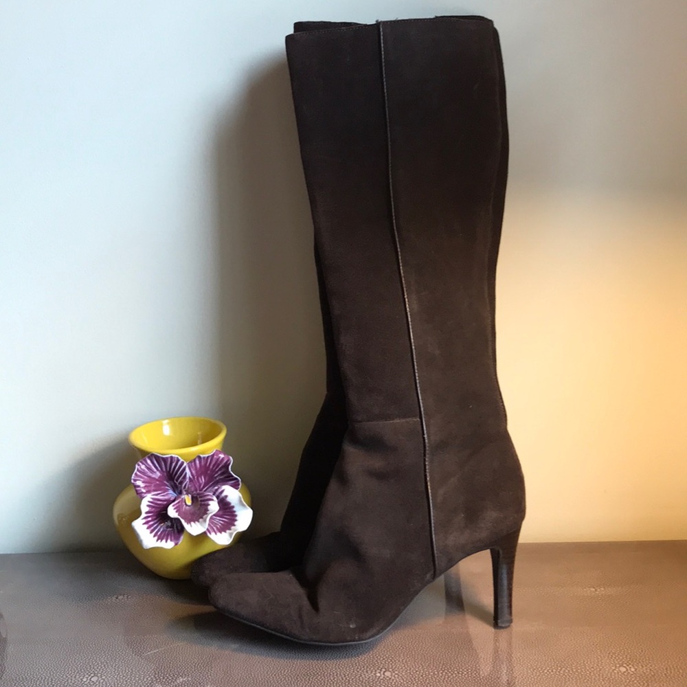 Ann Taylor Loft Brown Suede Tall Boots
